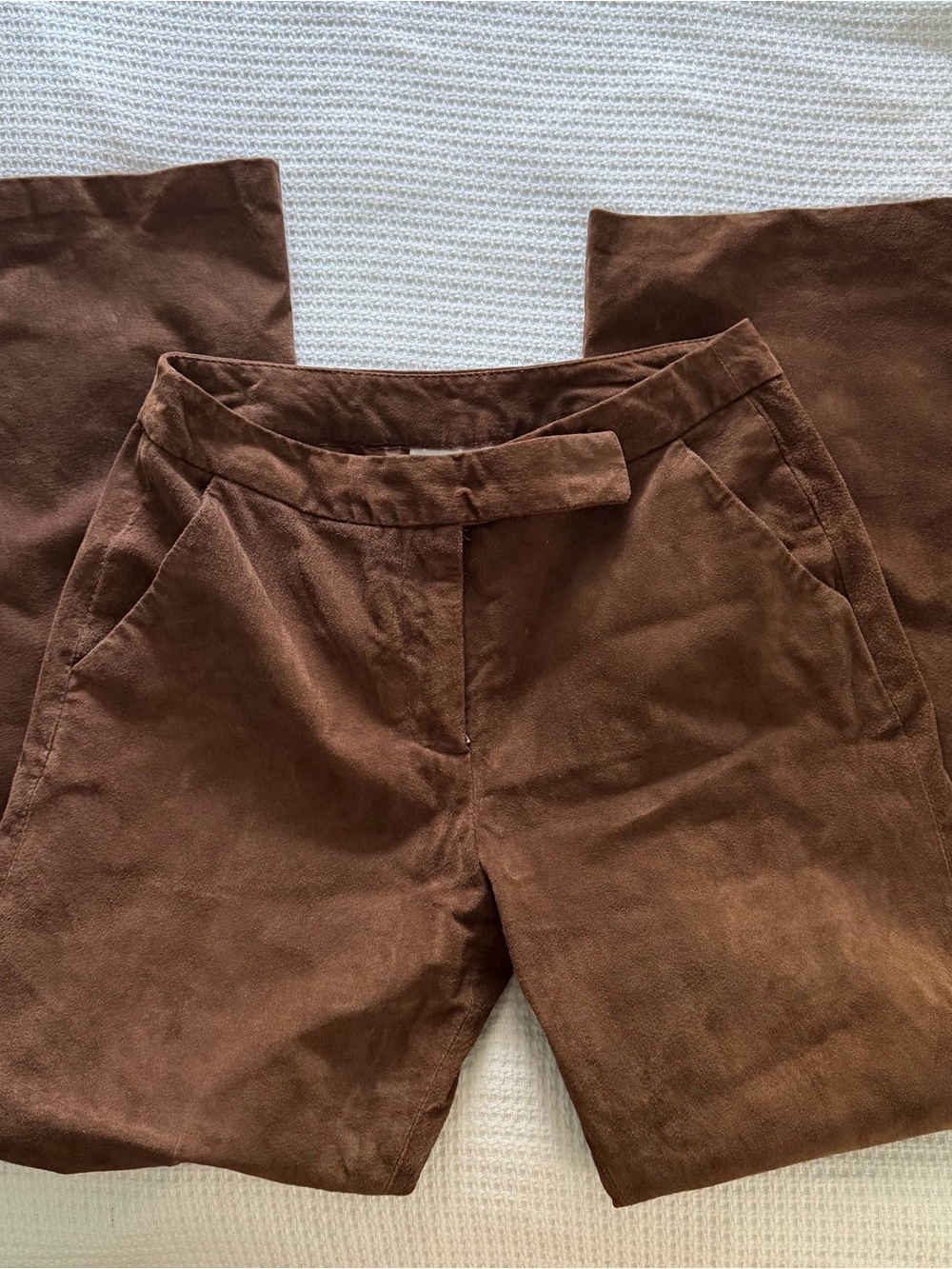 Vintage Brown suede pants